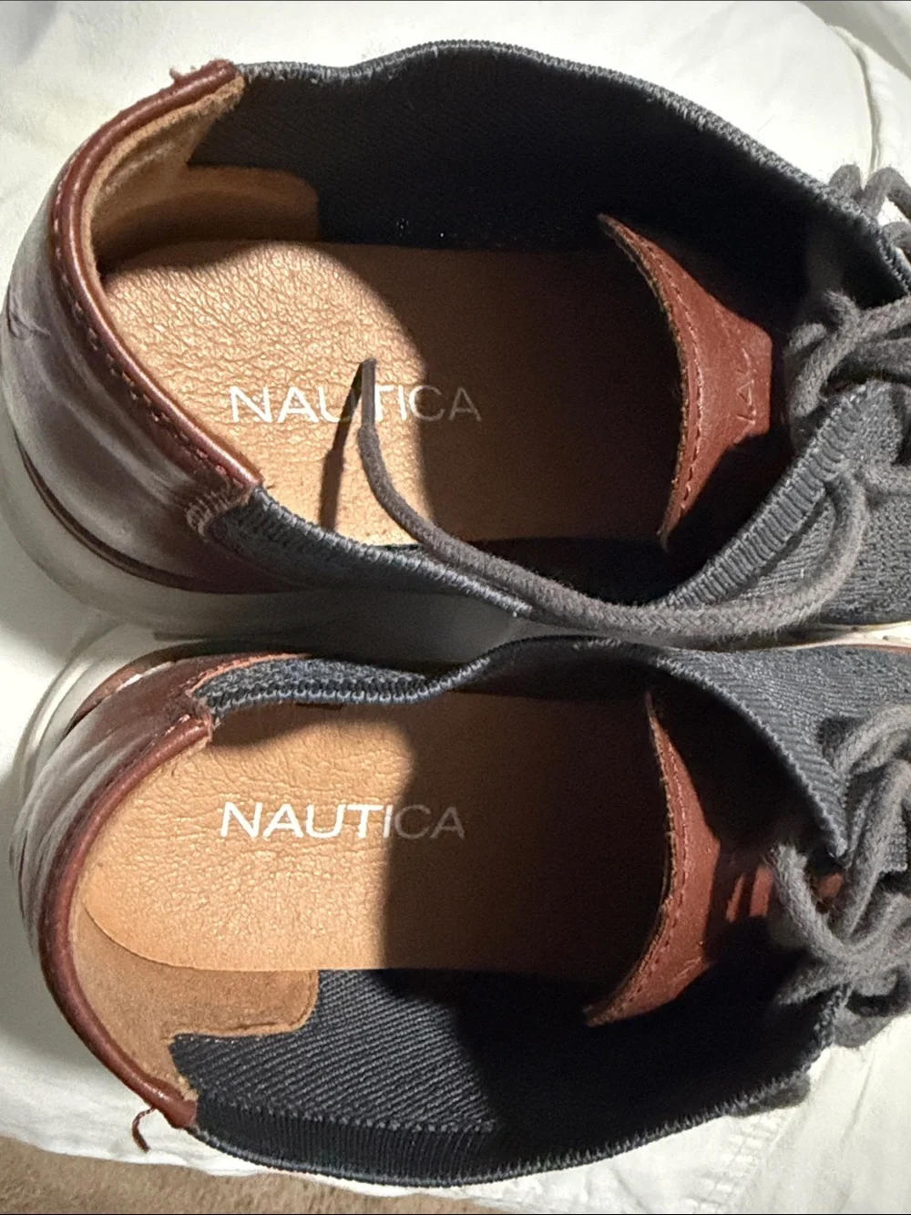 Nautica knit upper
